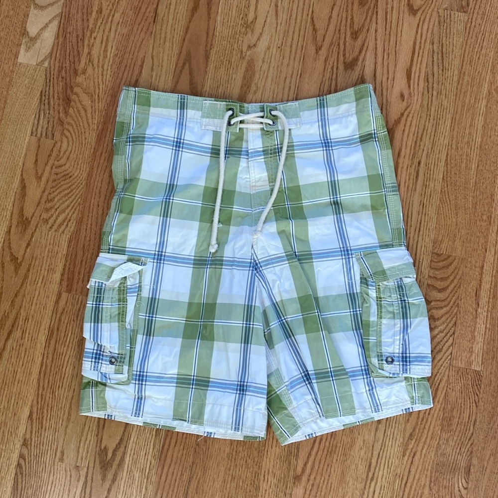 Hollister size M swim trunks